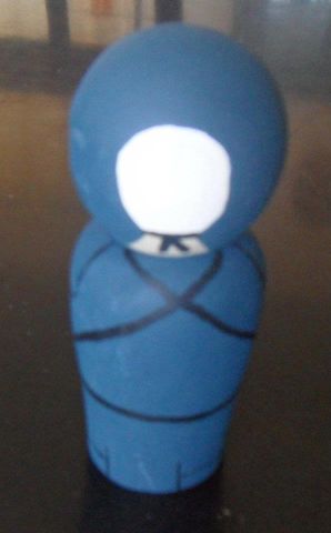 Kokeshi Kendo espalda   $180.00 MX