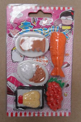 Gomas para borrar de diferentes figuras