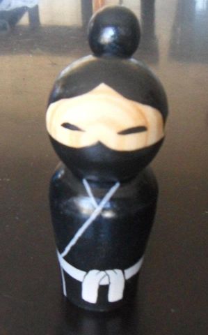 Kokeshi Kunoichi 1 colita   $150.00 MX