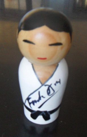 Kokeshi Karate autografiada po Frank W. Dux   (Solo muestra) 