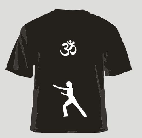 Yoga. $180.00 Playera en cualquier color y tallas de hombre, Mujer y niño