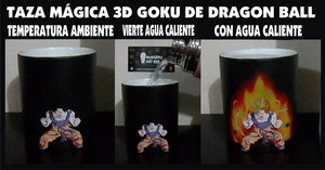 TAZA MAGICA 3D GOKU